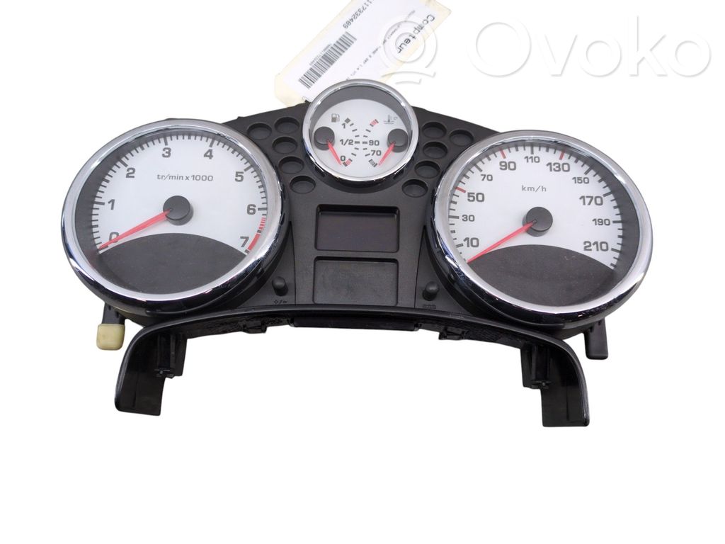 Peugeot 207 Tachimetro (quadro strumenti) 
