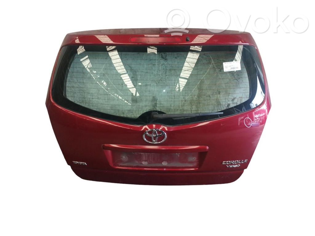 Toyota Corolla Verso E121 Puerta del maletero/compartimento de carga 