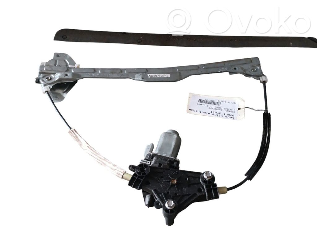 Regulador de puerta delantera con motor   9674412380
