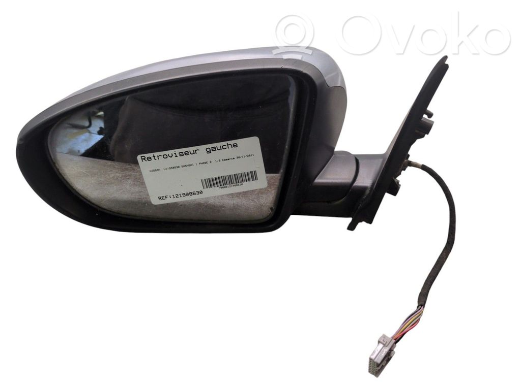 Nissan Qashqai Manualne lusterko boczne drzwi przednich 