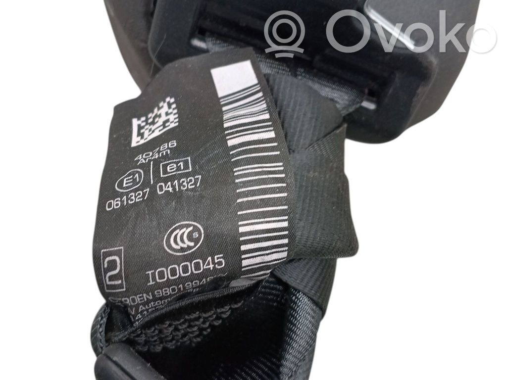 Cinturón trasero   98019948XX