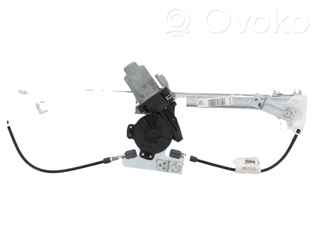 Front door window regulator with motor   00009221FQ