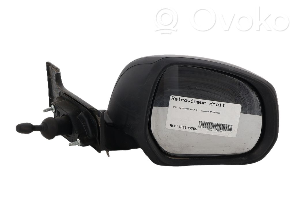 Manual wing mirror   93196282