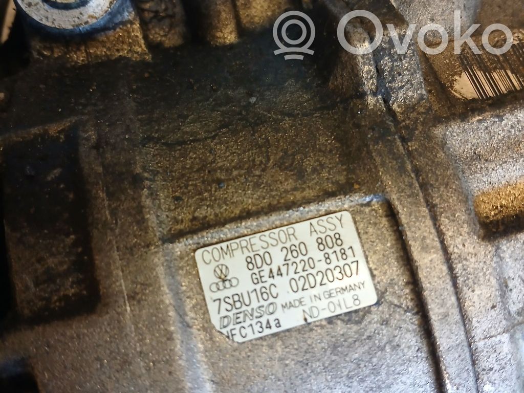 Volkswagen PASSAT B5.5 Air conditioning (A/C) compressor (pump) 
