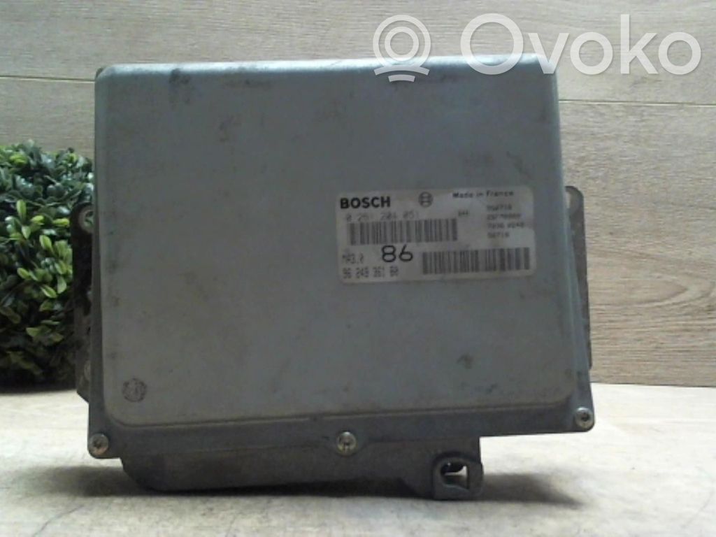 Peugeot 106 Unitate/modul de control motor