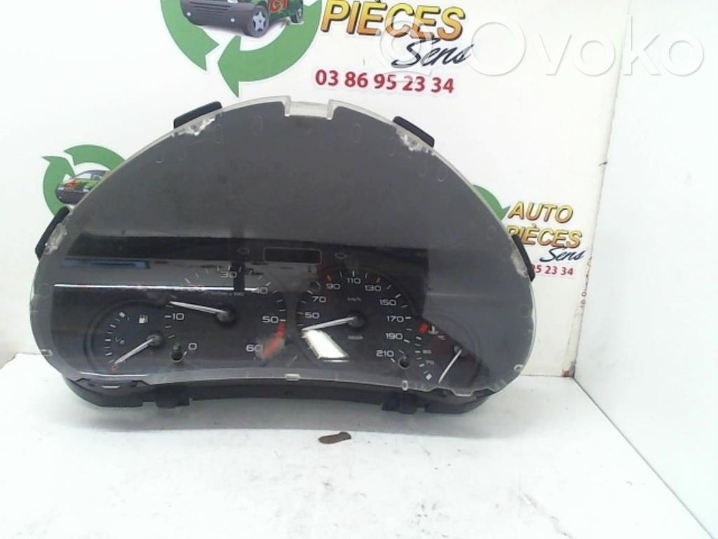 Peugeot 206 Speedometer (instrument cluster) 