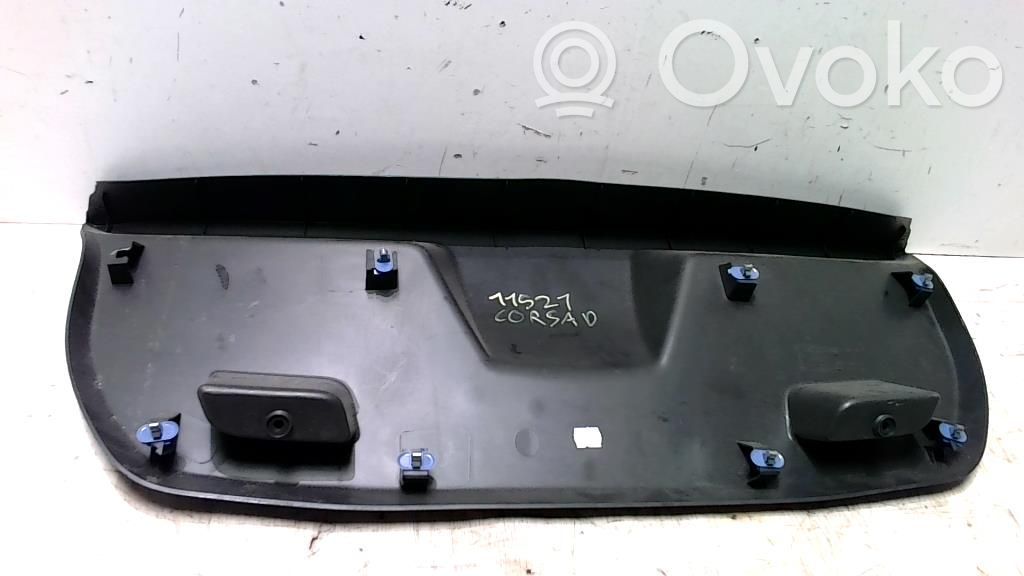 Opel Corsa D Tailgate/boot cover trim set 