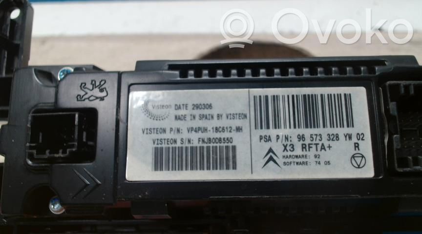 Panel klimatyzacji   00006451RQ,00006451RQ