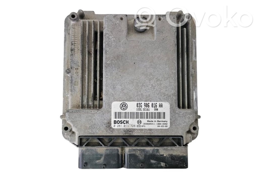 Engine control unit/module ECU   03G906016AA