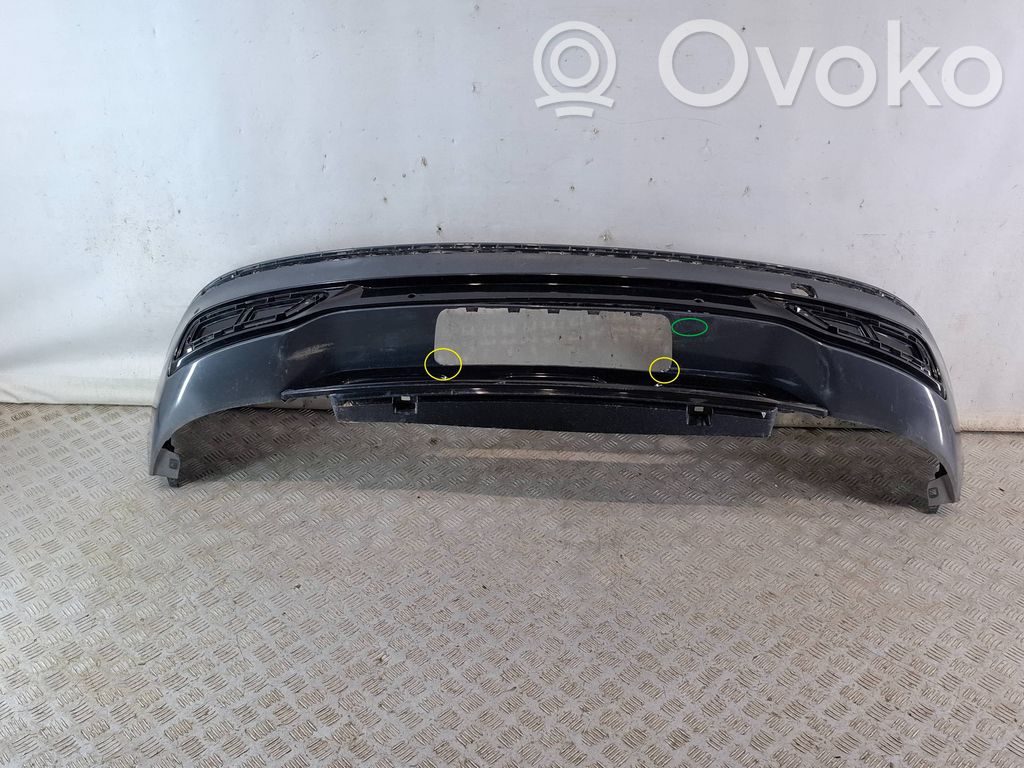 Volkswagen Tiguan Moldura inferior del parachoques trasero 