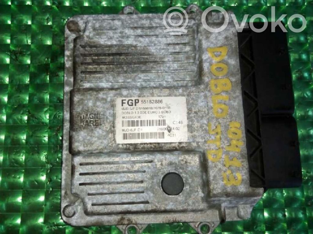 Unité de commande, module ECU de moteur   55182886