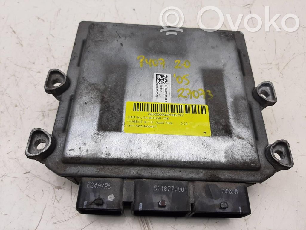 Unidad de control/módulo ECU del motor   5WS40204ET