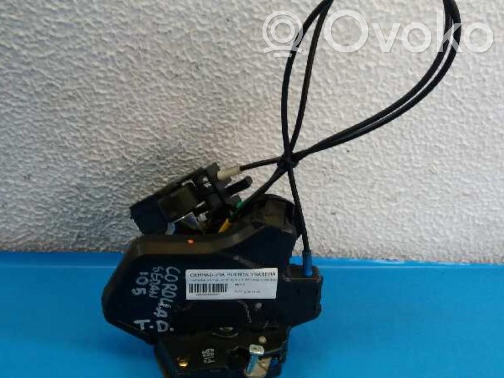Rear door lock