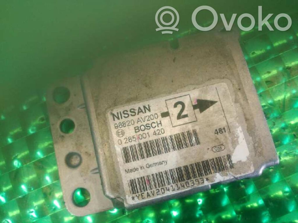 Airbag control unit/module   0285001420