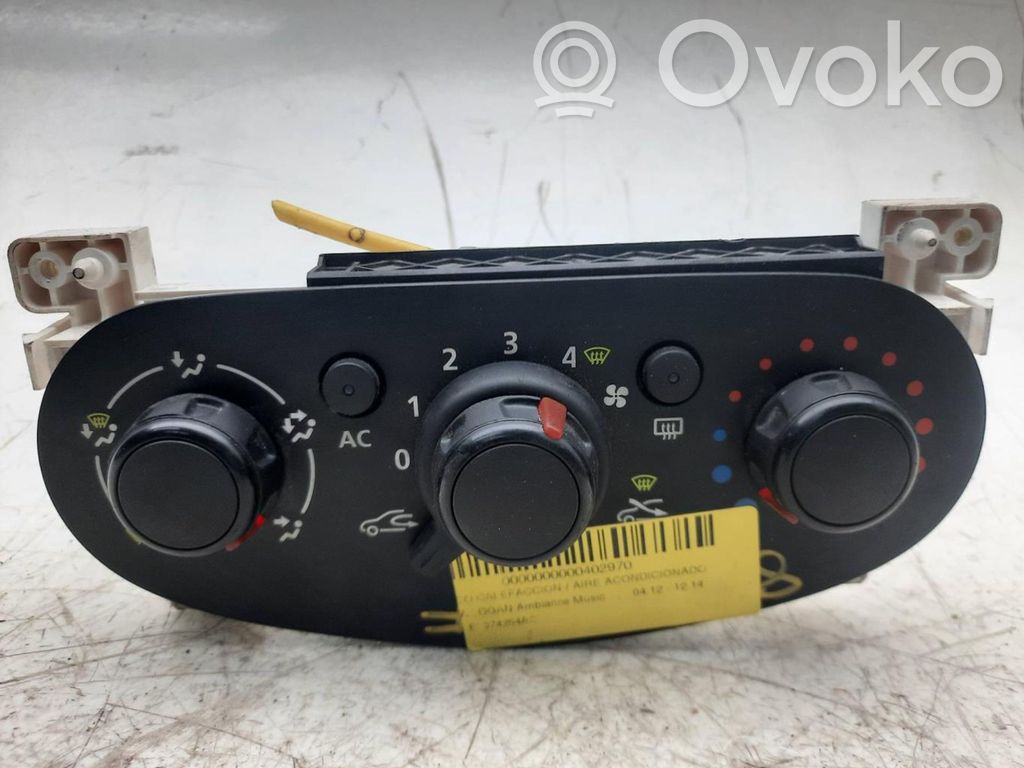 Climate control unit   E1074254AC