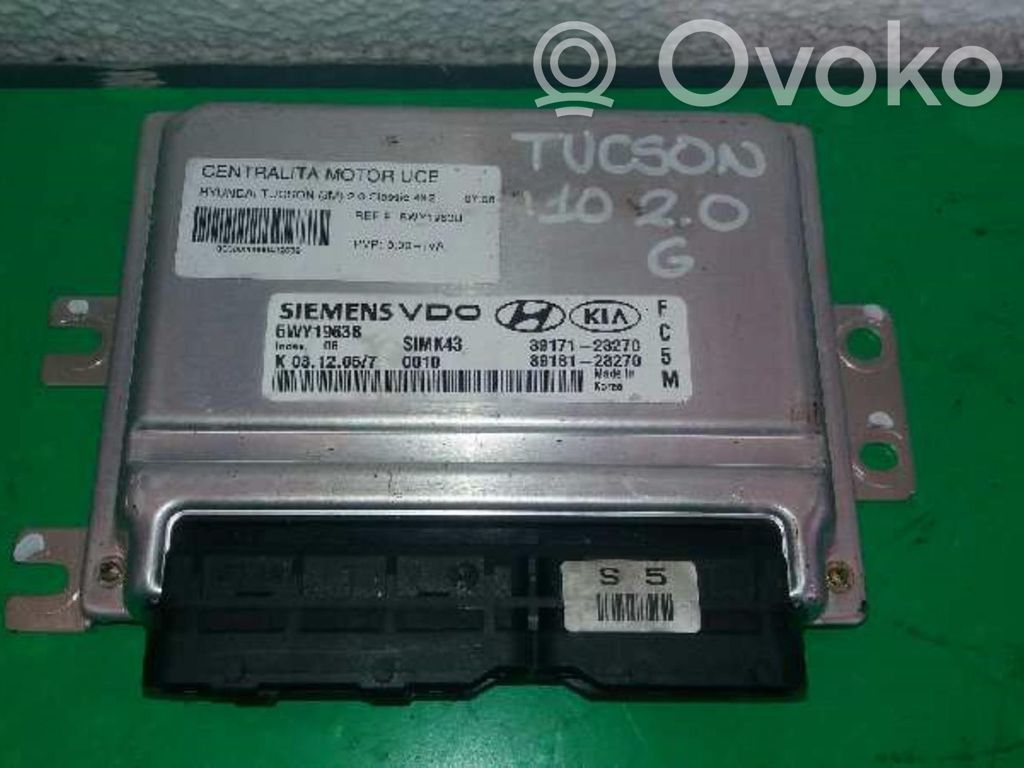 Hyundai Tucson JM Engine control unit/module ECU 