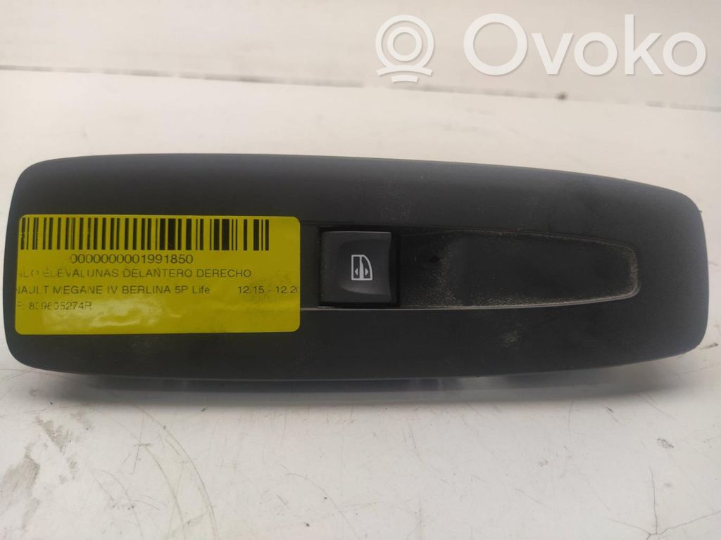 Interruptor del elevalunas eléctrico   809605274R