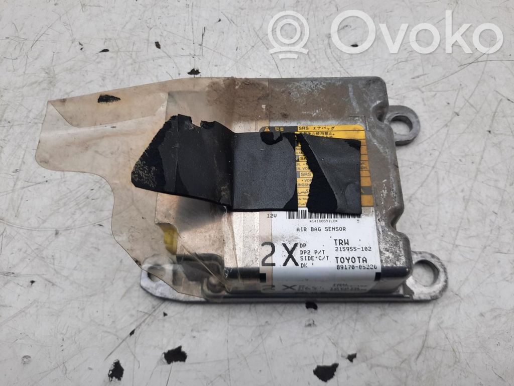 Toyota Avensis T250 Centralina/modulo airbag 