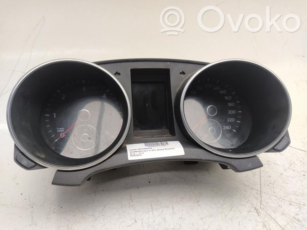 Volkswagen Golf VI Vitezometru (grup de instrumente) 