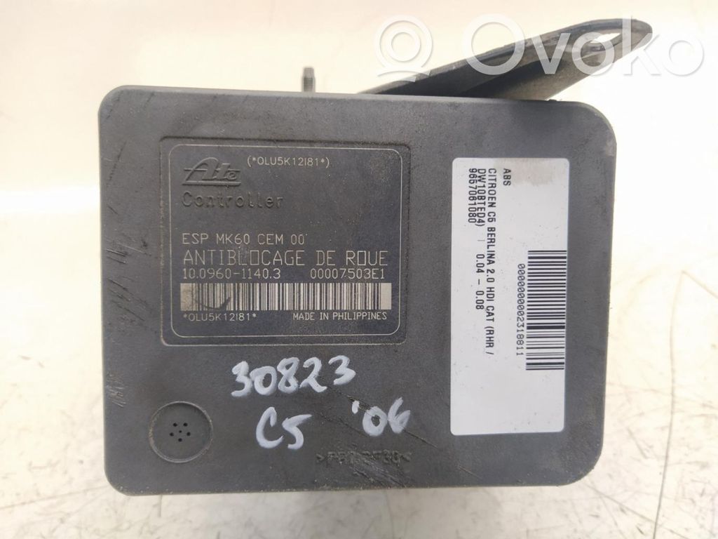ABS Pump   9657061080