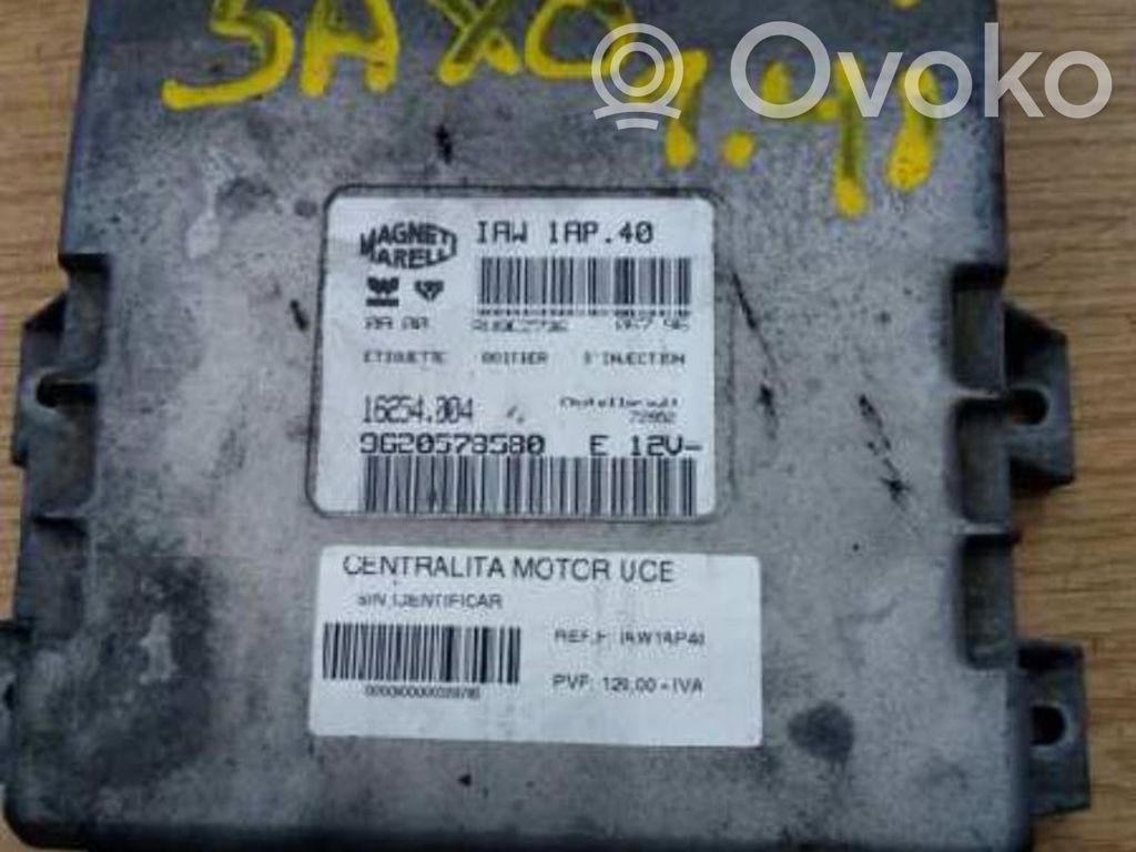 Citroen TEST Unidad de control/módulo ECU del motor 