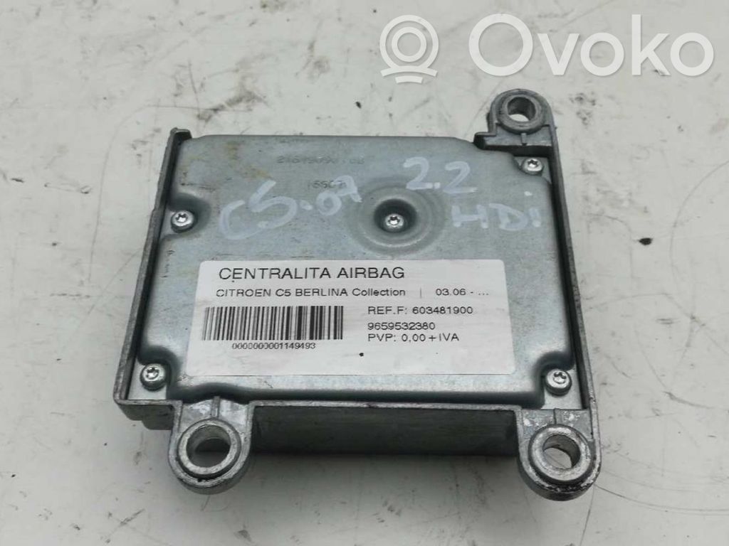 Airbagsteuergerät   603481900