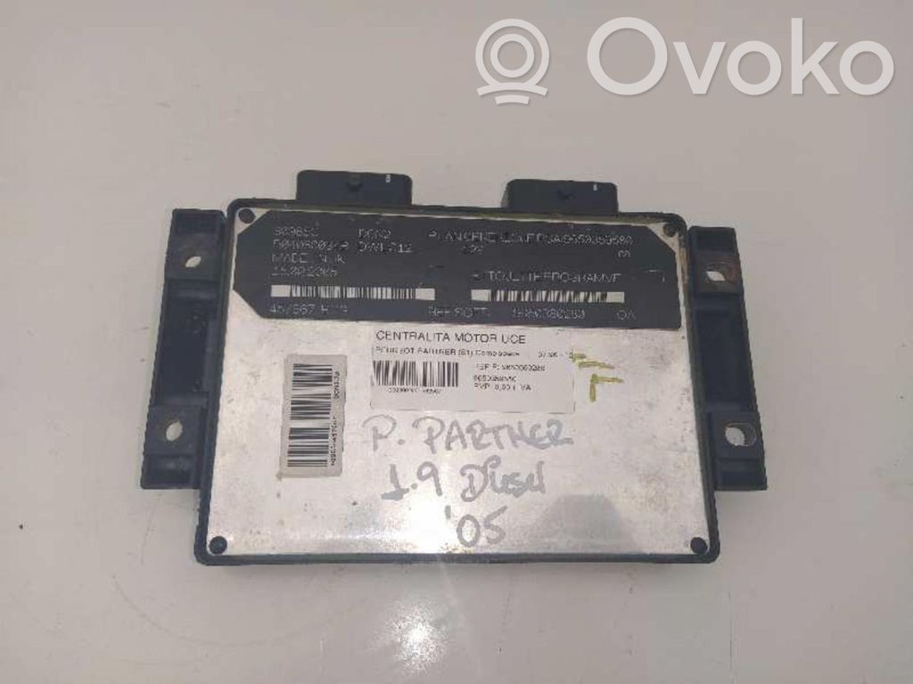 Motorsteuergerät ECU   9650360280