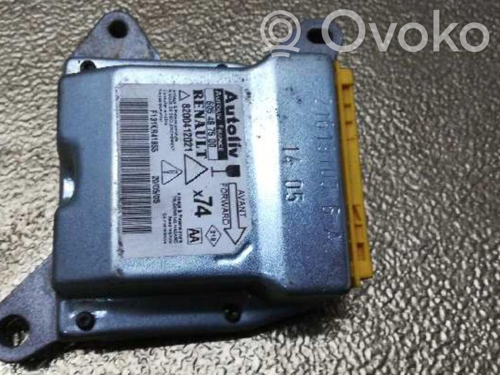 Module de contrôle airbag   605487500