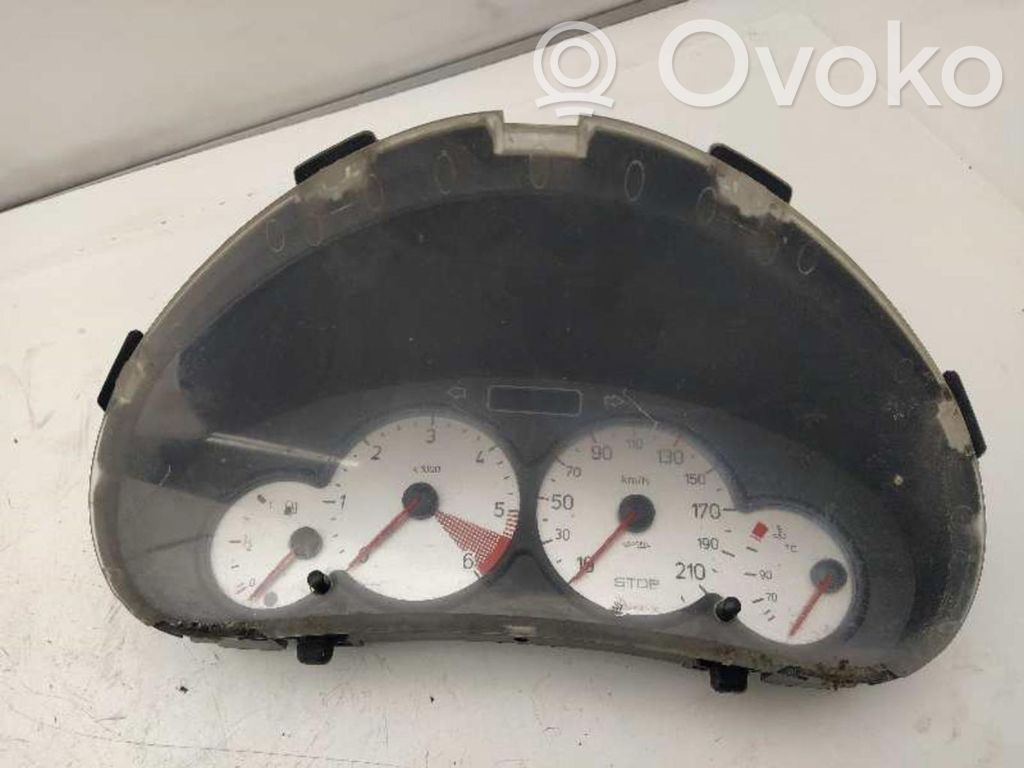Peugeot 206+ Vitezometru (grup de instrumente) 
