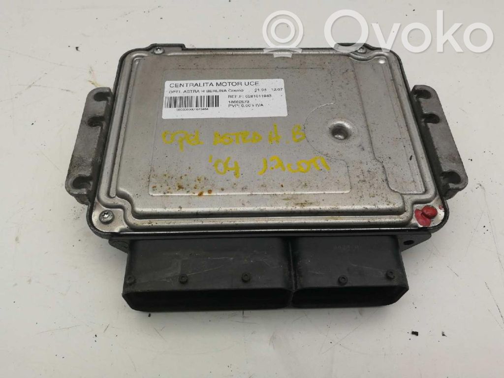 Unidad de control/módulo ECU del motor   0281011943