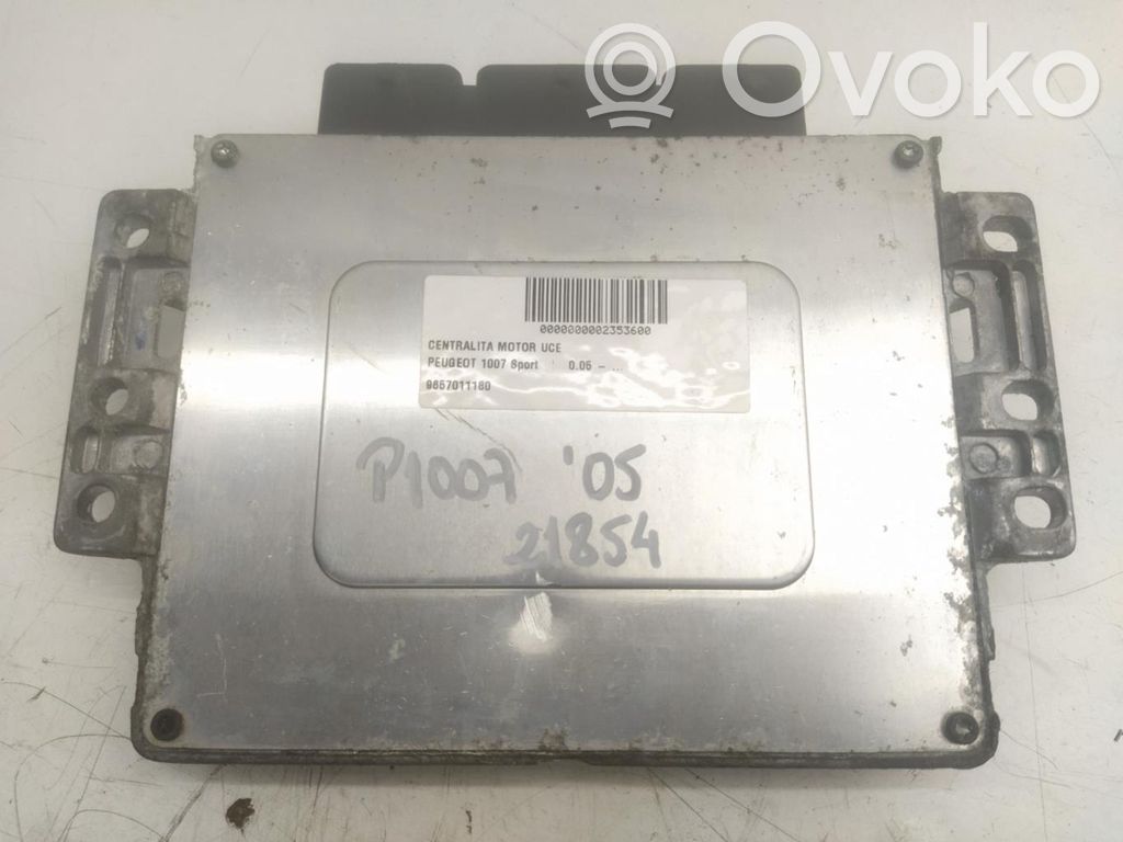 Peugeot 207 CC Engine control unit/module ECU 