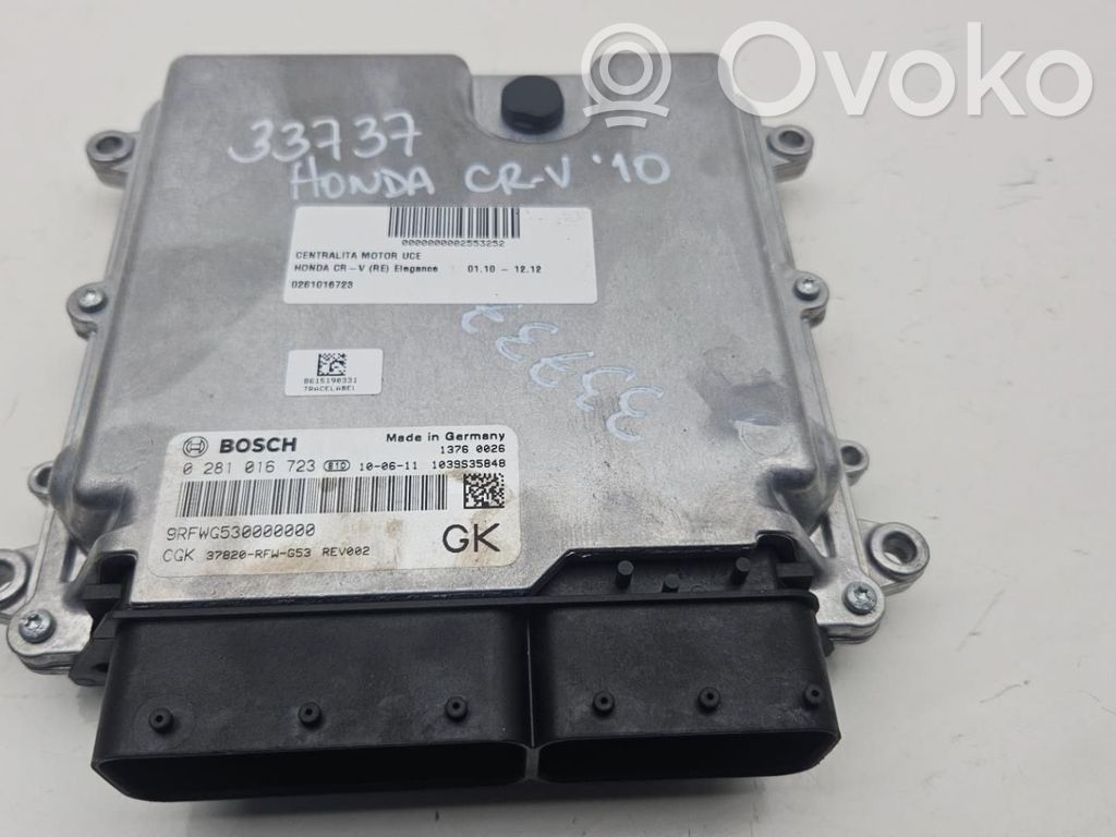 Unité de commande, module ECU de moteur   0281016723