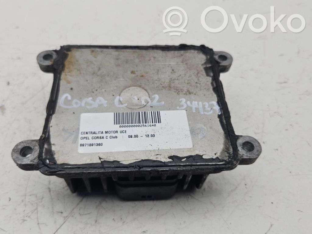 Unité de commande, module ECU de moteur   8971891360