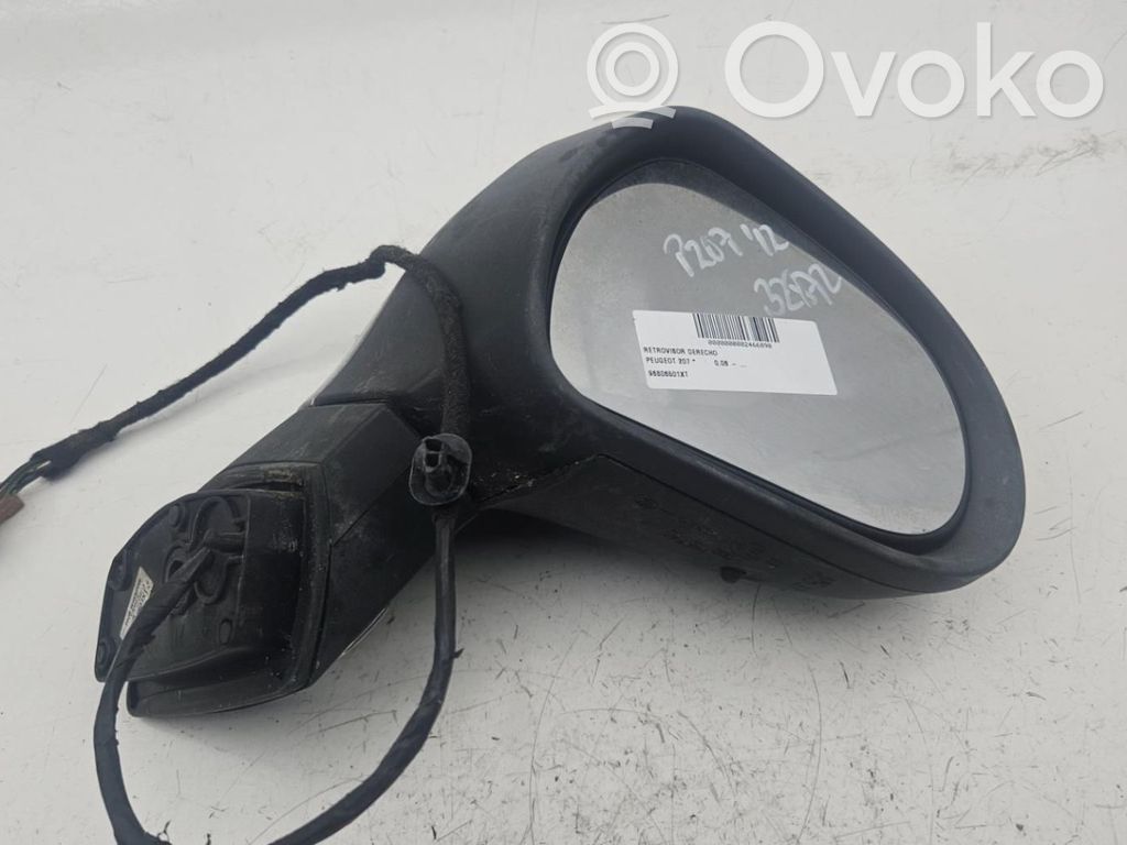 Peugeot 207 Specchietto retrovisore elettrico portiera anteriore 