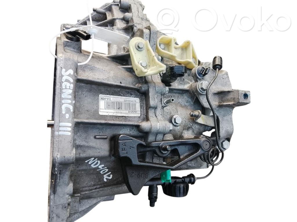 Renault Scenic III -  Grand scenic III Manualna 5-biegowa skrzynia biegów 