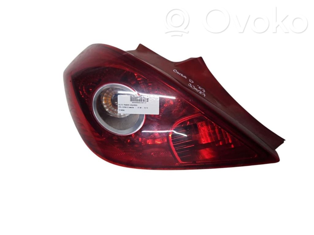 Rear/tail lights   13186350