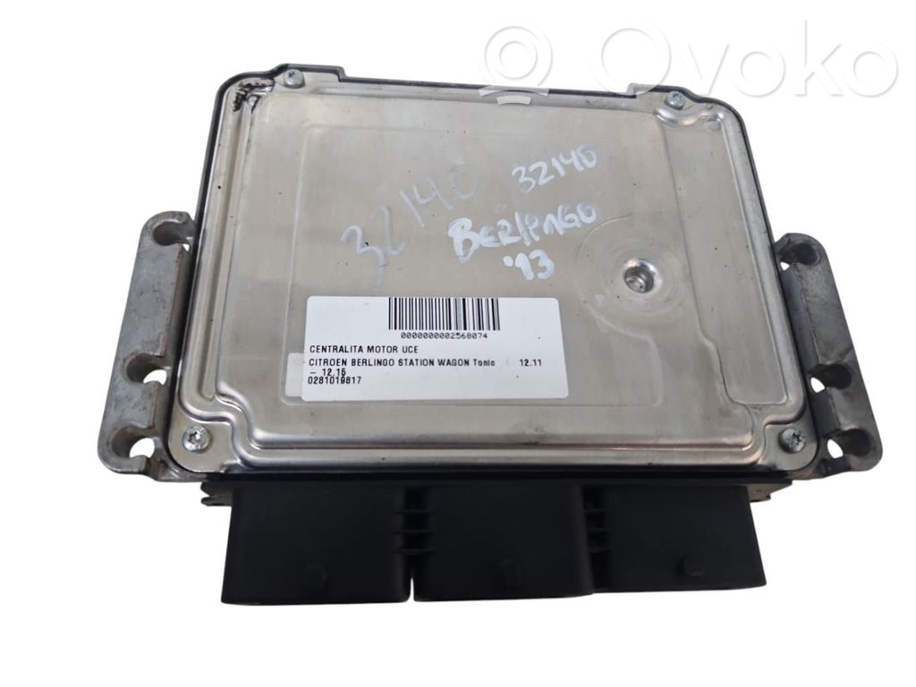 Unité de commande, module ECU de moteur   0281019817