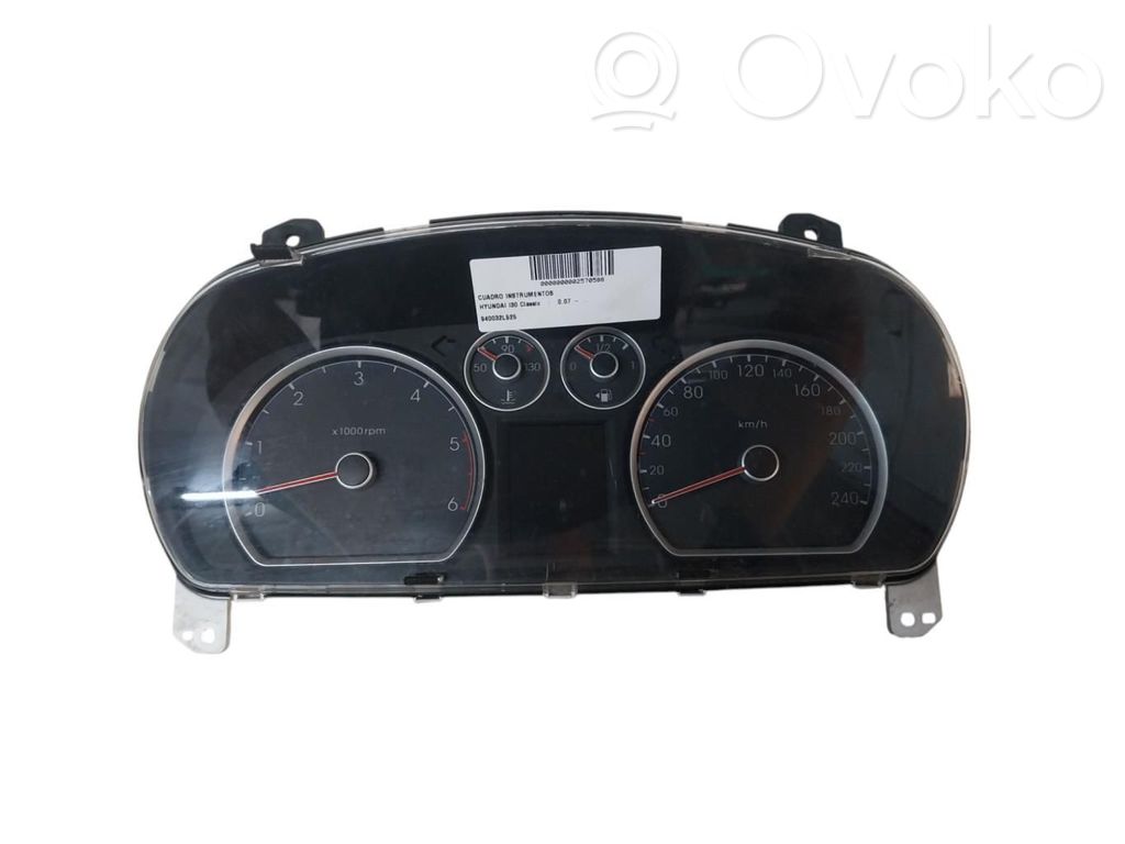 Hyundai i30 Tachimetro (quadro strumenti)