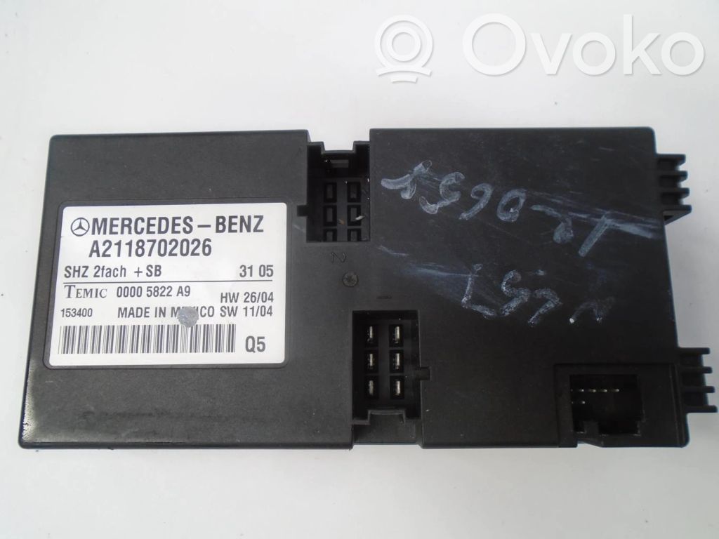 Mercedes-Benz CL C215 SAM control unit 
