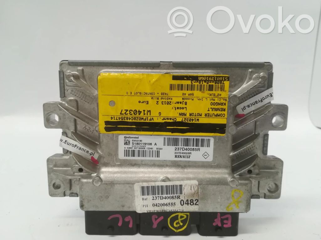 Renault Kangoo I Komputer / Sterownik ECU silnika 
