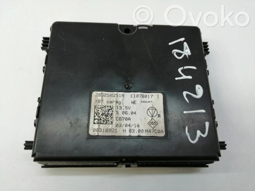 Unidad de control/módulo del motor   285258251R,285258251R