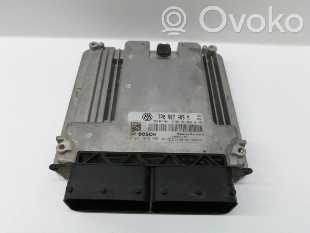 Volkswagen Touareg II Engine control unit/module ECU 