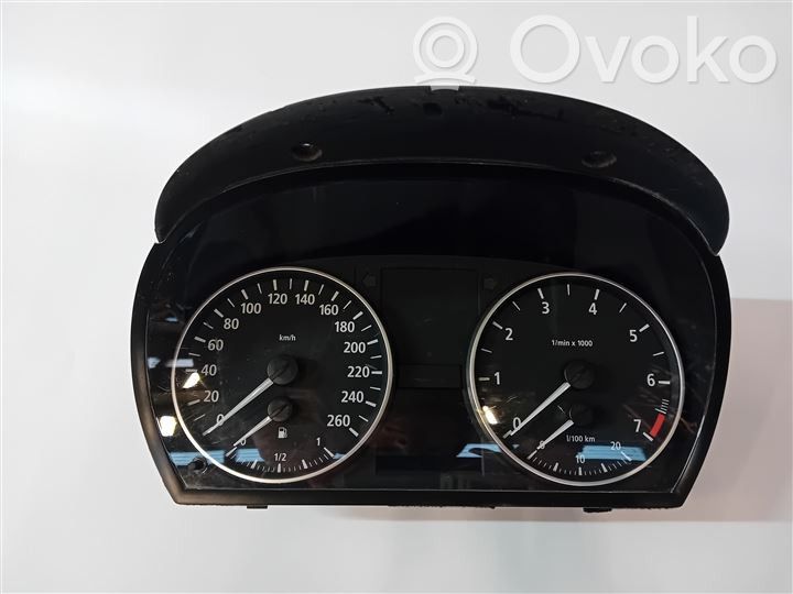 BMW 3 E90 E91 Speedometer (instrument cluster) 