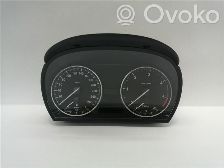 BMW 3 E90 E91 Compteur de vitesse tableau de bord