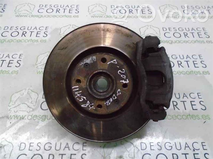 Peugeot 207 Mangueta de dirección de rueda delantera 
