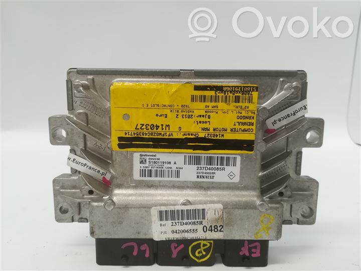 Renault Kangoo II Komputer / Sterownik ECU silnika 