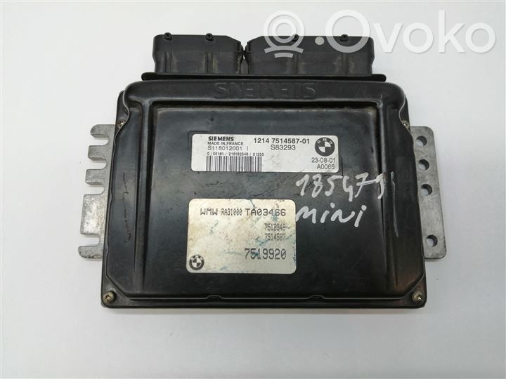 Mini One - Cooper R50 - 53 Galios (ECU) modulis
