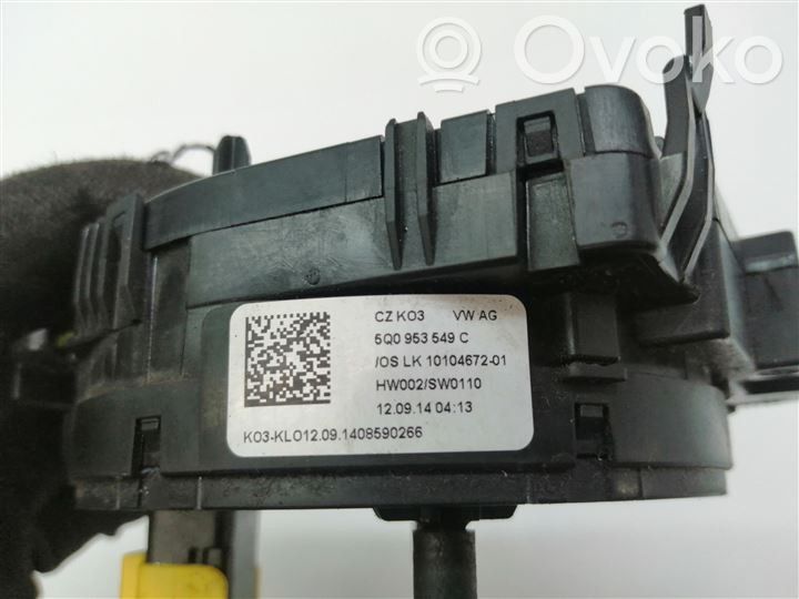 Audi A3 S3 8V Innesco anello di contatto dell’airbag (anello SRS) 