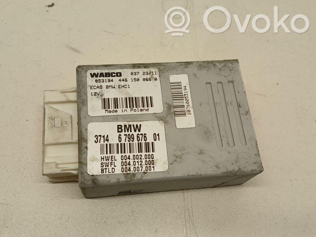 BMW 7 F01 F02 F03 F04 Sterownik / Moduł tylnego zawieszenia pneumatycznego 