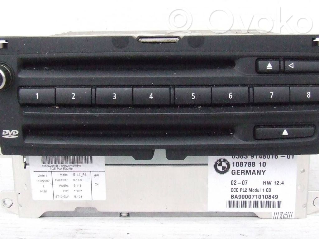 Radio / CD-Player / DVD-Player / Navigation   65839148016,BA900071010849,10878810,9148016